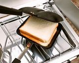 スパムと卵の定番ホットサンド作り方9写真