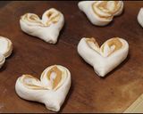 ハートの♡きなこロールパン作り方12写真