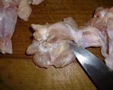 にんにく醤油味のから揚げ作り方1写真