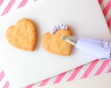 フリルハートのアイシングクッキー作り方2写真