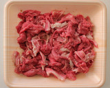 牛肉・牛蒡煮で中巻き～うちの恵方巻き作り方3写真