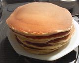 朝ごはんに♪クリチ＆メープルのパンケーキ作り方3写真