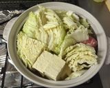 豚肉、白菜、豆腐のシンプル鍋作り方2写真