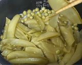 さやと炊く うすいえんどうの豆ご飯①作り方7写真