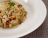 全部混ぜてパラパラ！納豆しらすレタス炒飯作り方7写真