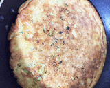 ネギたっぷりの我が家の即席！お好み焼き作り方7写真