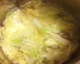 手軽に1品、白菜とふんわり卵のスープ作り方2写真