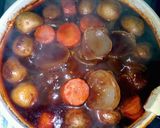 家庭料理アメリカンビーフのワイン煮込み作り方6写真