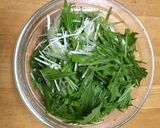 ヘルシー簡単おかず水菜のねばねばサラダ♪作り方2写真