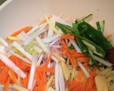 ★簡単★千切り野菜の中華炒め作り方4写真