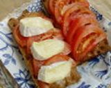 トマハニ食パンに乗せちゃいました★作り方5写真