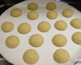 バナナ風味*黒いスノーボールクッキー作り方8写真