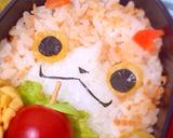 妖怪ウォッチ ジバニャン✳︎キャラ弁作り方5写真