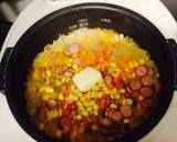 タンドリーチキンのたれでカレーピラフ作り方5写真
