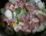里芋と鶏肉の煮物作り方3写真
