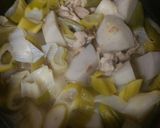 里芋と鶏肉の煮物作り方4写真
