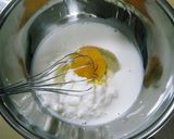 日曜の朝はヨーグルトパンケーキ作り方1写真