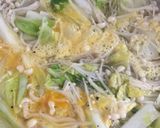 生姜でポカポカ☆白菜とエノキのスープ作り方6写真