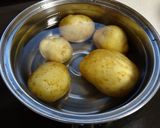 春の梅ポテトサラダ作り方1写真