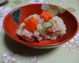 春の梅ポテトサラダ作り方12写真