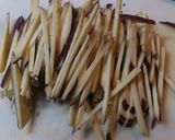 さつまいものカリカリ揚げ作り方1写真