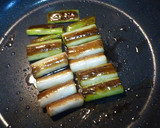 簡単！厚揚げのマキマキ焼き作り方2写真