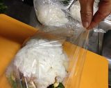 ラップで超楽チン　手抜きおにぎらず作り方10写真