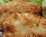 簡単♪鶏ささみチーズとゴマのパン粉焼き作り方9写真