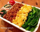 ミルクパンで簡単3色弁当作り方9写真
