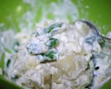 じゃが芋とスナップエンドウのクリーム和え作り方4写真