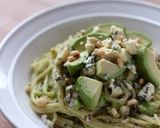 アボカドとキムチ、韓国海苔のパスタ作り方8写真