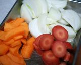 牡蠣と野菜の白味噌酒粕シチュー作り方1写真