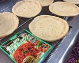 冷凍ピザ生地にトッピング3種類作り方5写真