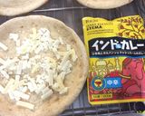 冷凍ピザ生地にトッピング3種類作り方1写真