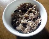 玄米黒豆ご飯作り方5写真