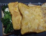 ブロッコリーと卵焼き…サンドイッチ作り方3写真