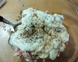 ふわふわ鶏団子と白菜のクリーム煮作り方2写真