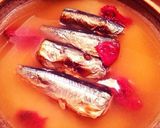塩秋刀魚と自家製梅干しの炊き込みご飯作り方5写真