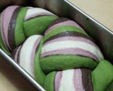 迷彩柄☆4色食パン☆作り方5写真