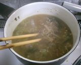 チンゲン菜と 挽き肉の とろみ 中華煮作り方7写真