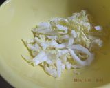 ❁りんごと白菜の塩昆布和え❁作り方1写真