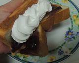 極旨✫ホイップ小倉トースト作り方4写真