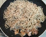 旦那レシピ④お蕎麦らしい焼き蕎麦作り方4写真