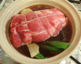 1人用土鍋で簡単煮豚♪作り方1写真