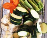 STAUB鍋で☆ゴルゴンゾーラの蒸し野菜作り方2写真