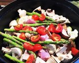 STAUB鍋で☆ゴルゴンゾーラの蒸し野菜作り方9写真