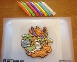 妖怪ウォッチキャラ☆りゅうじんケーキ作り方2写真