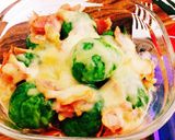＊芽キャベツとベーコンの香ばし炒め＊作り方8写真