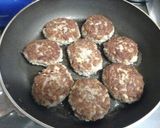 れんこんの和風ハンバーグ、おろしポン酢で作り方4写真