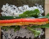 サラダ巻き寿司～恵方巻きにも！～作り方5写真